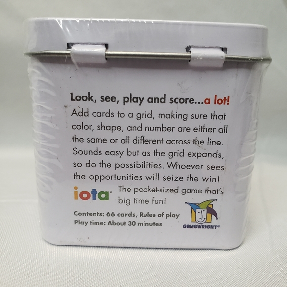 🥳3/20🥳 IOTA™ The Great Big Game in the Teeny Weeny Tin - Picture 5 of 6